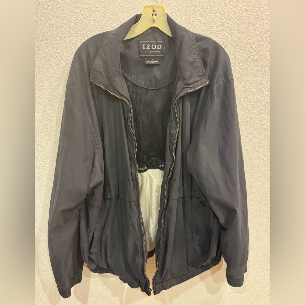 IZOD Women's Dark Gray Utility Jacket